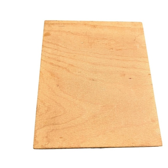 Vintage Wooden Hand Painted Jewelry Box With Mirror Germany - Picture 6 of 10